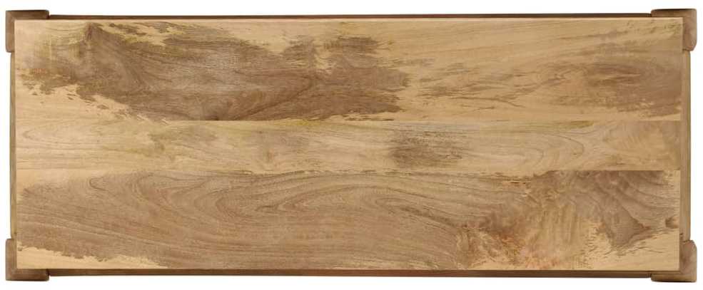 Konsolinis staliukas, 118x38x76cm, mango medienos masyvas