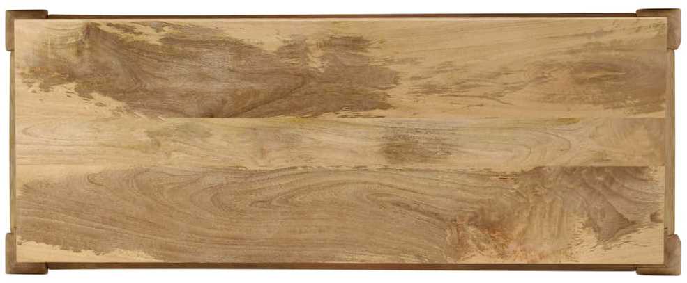 Konsolinis staliukas, 118x38x76cm, mango medienos masyvas