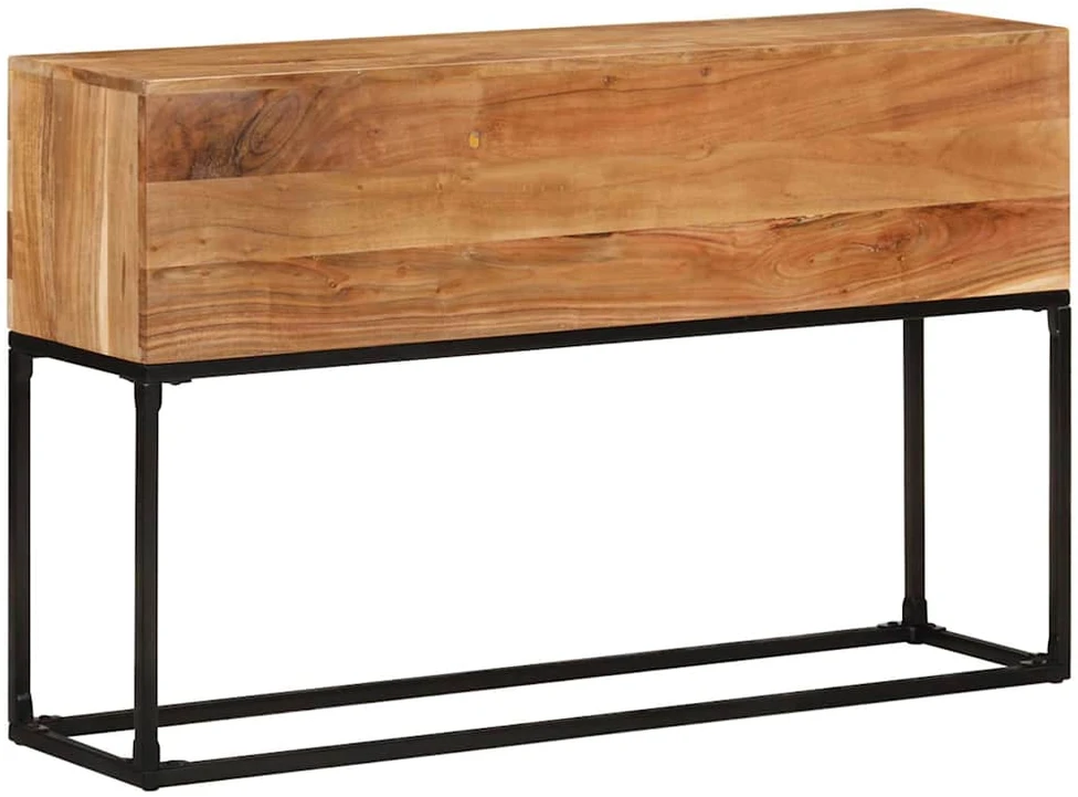 Konsolinis staliukas, 120x30x75 cm, akacijos medienos masyvas