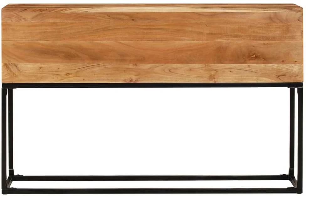 Konsolinis staliukas, 120x30x75 cm, akacijos medienos masyvas