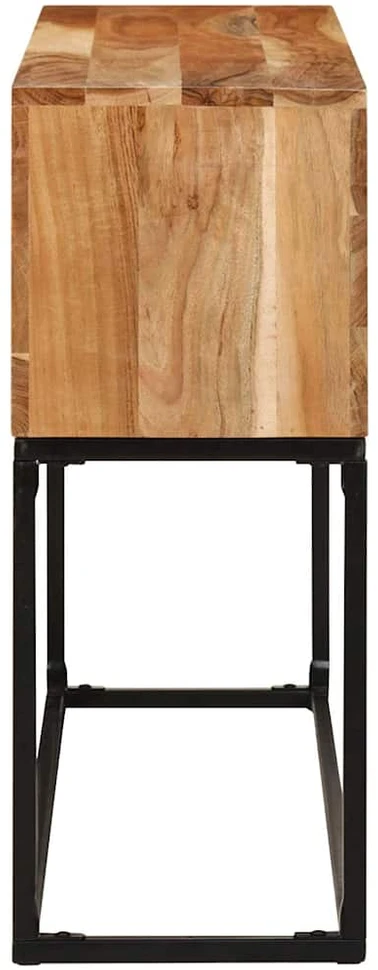 Konsolinis staliukas, 120x30x75 cm, akacijos medienos masyvas