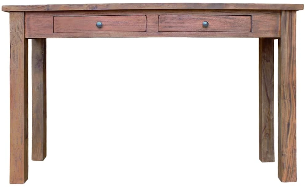 Konsolinis staliukas, 123x42x75cm, raudonmedžio masyvas