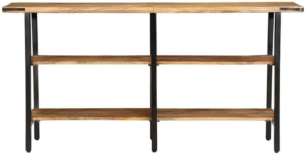 Konsolinis staliukas, 140x35x70cm, mango medienos masyvas
