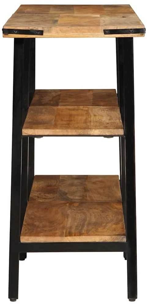 Konsolinis staliukas, 140x35x70cm, mango medienos masyvas