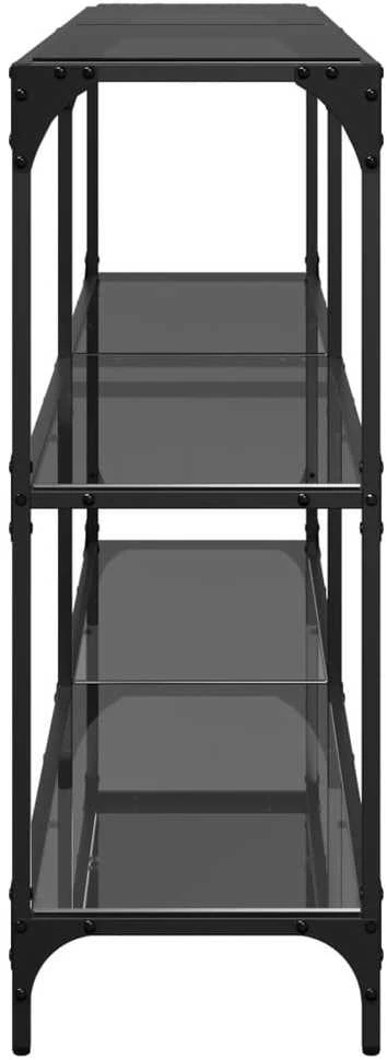 Konsolinis staliukas, 158,5x30x81cm, plienas