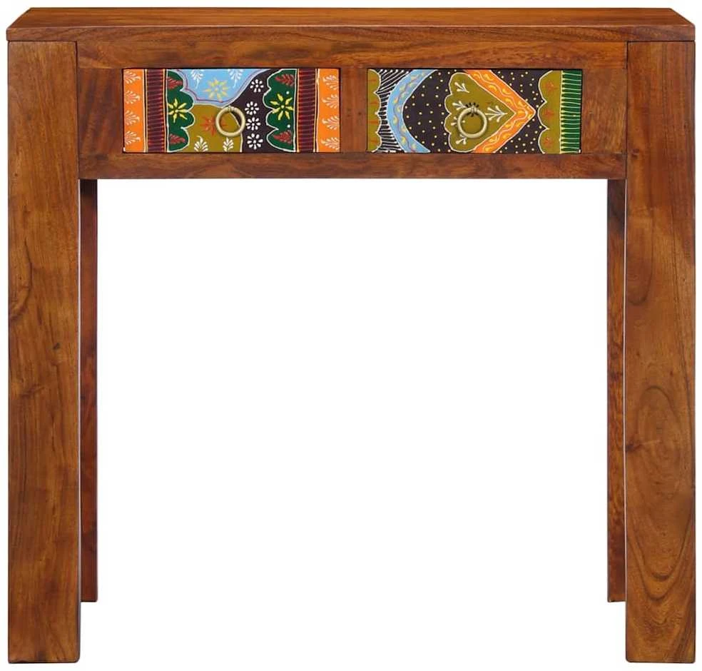 konsolinis staliukas 80x35x75 cm Akacijos masyvo