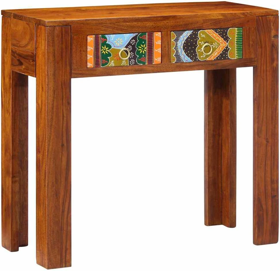 konsolinis staliukas 80x35x75 cm Akacijos masyvo
