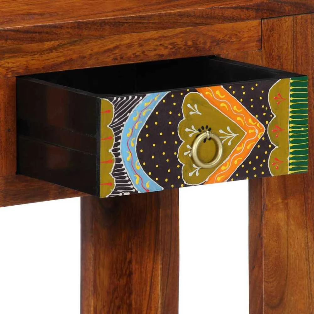 konsolinis staliukas 80x35x75 cm Akacijos masyvo