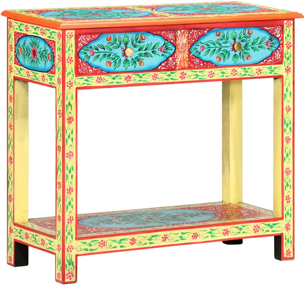 Konsolinis staliukas, 80x35x75cm, mango medienos masyvas