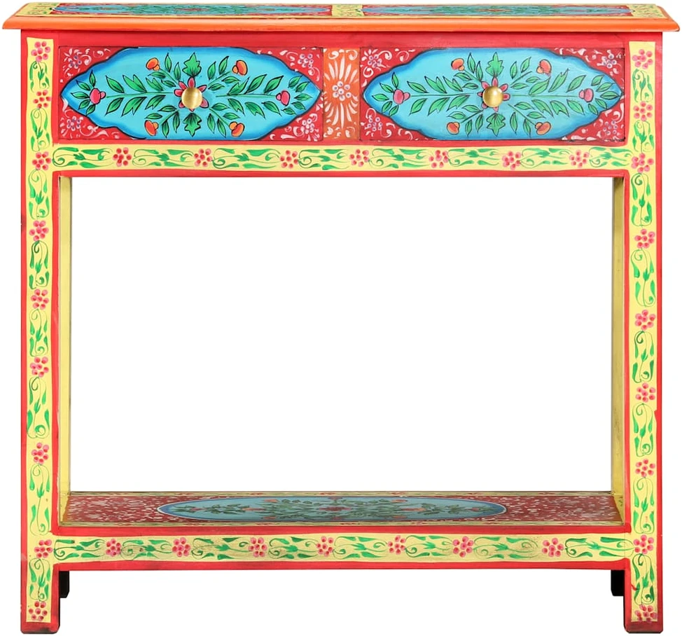 Konsolinis staliukas, 80x35x75cm, mango medienos masyvas