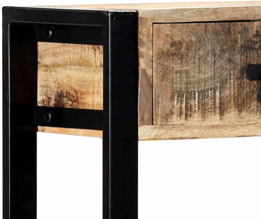 Konsolinis staliukas, 90x30x75 cm, mango medienos masyvas