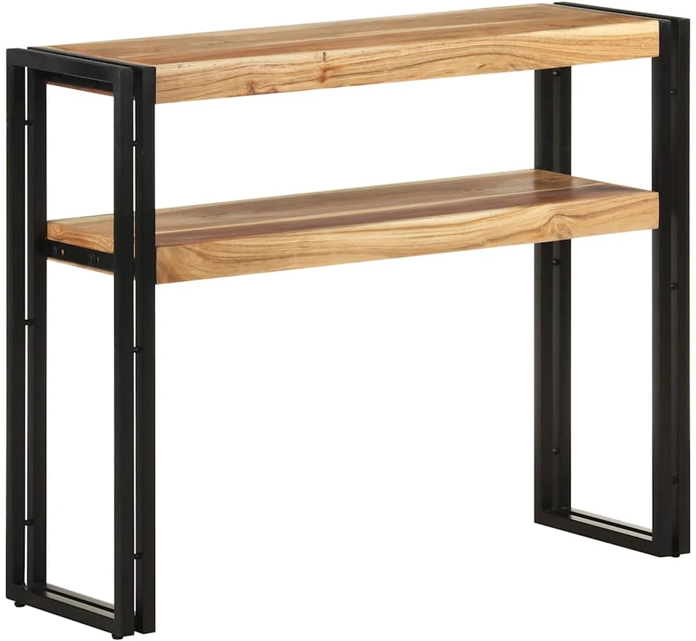 Konsolinis staliukas, 90x30x75cm, akacijos medienos masyvas