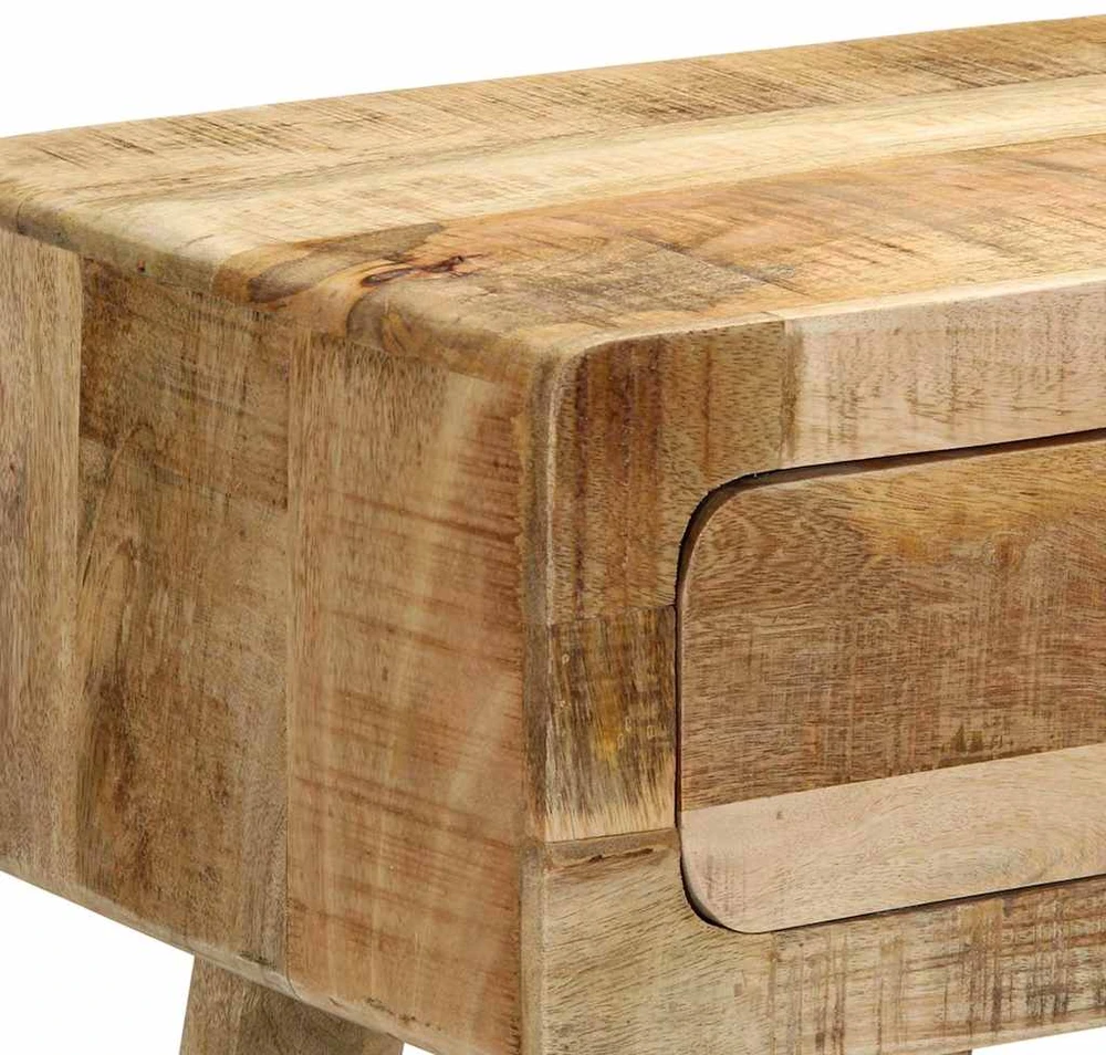 Konsolinis staliukas, 90x32x75 cm, masyvi mango mediena