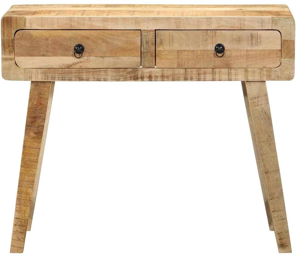 Konsolinis staliukas, 90x32x75 cm, masyvi mango mediena