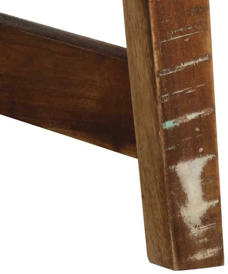 Konsolinis staliukas, 90x32x75cm, perdirbtos medienos masyvas