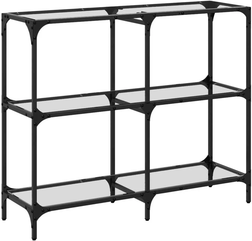 Konsolinis staliukas, 98x30x81cm, plienas
