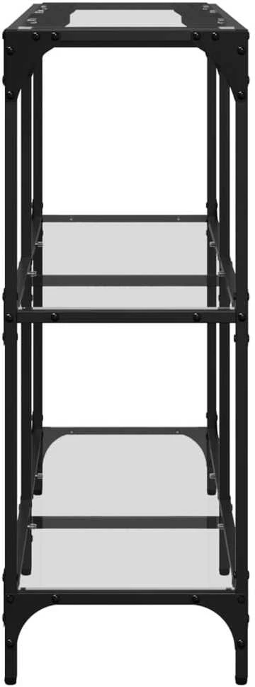Konsolinis staliukas, 98x30x81cm, plienas