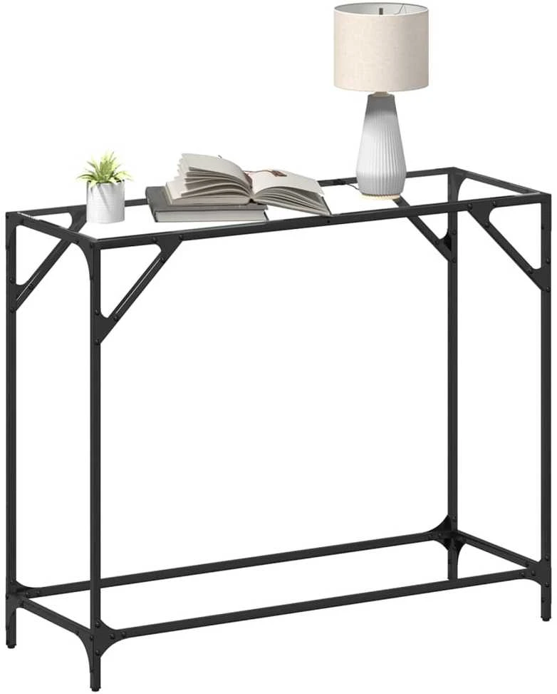Konsolinis staliukas, 98x35x81cm, plienas