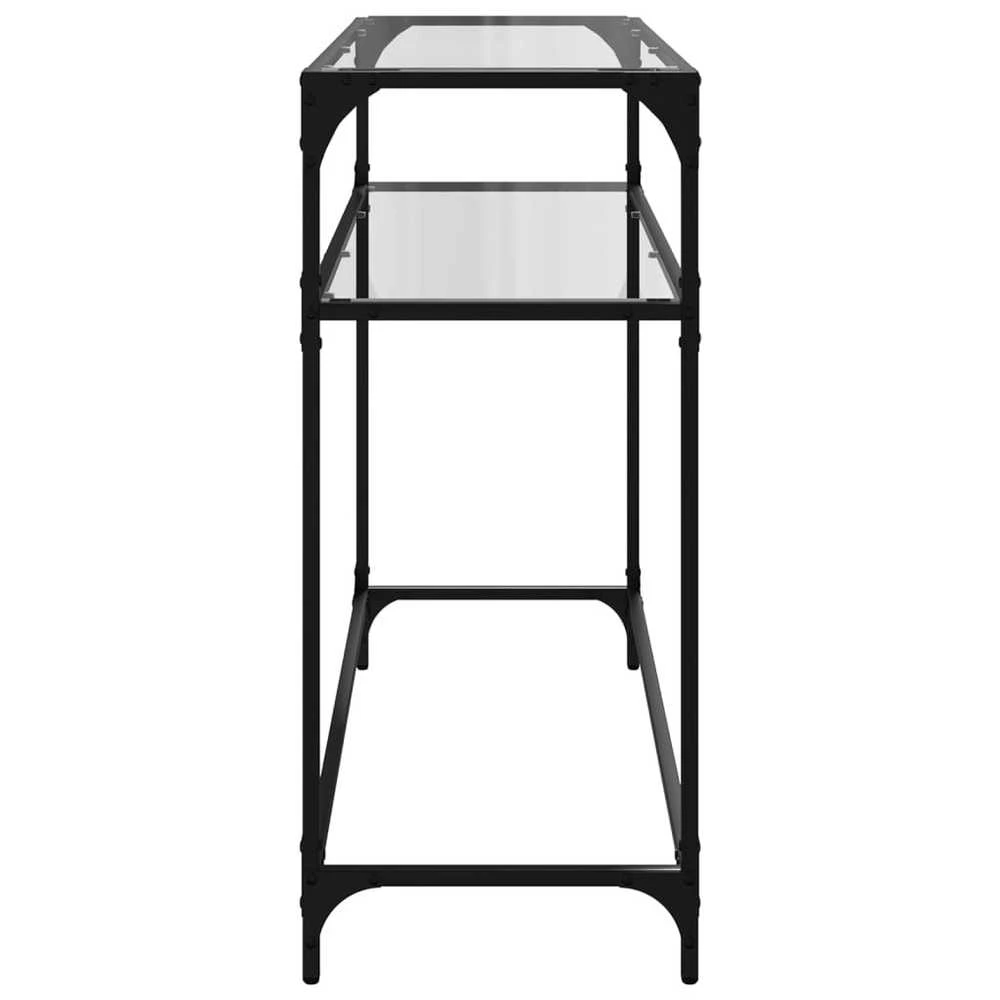 Konsolinis staliukas, 98x35x81cm, plienas