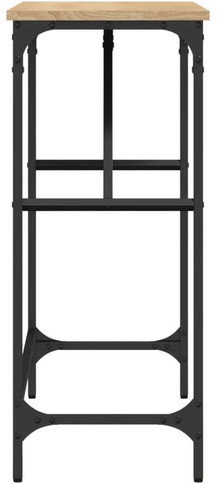 Konsolinis staliukas, ąžuolo, 100x32x75cm, apdirbta mediena