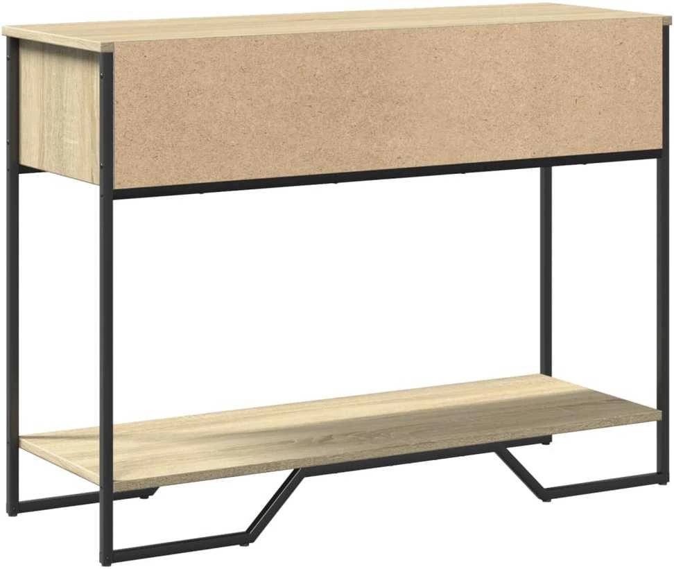 Konsolinis staliukas, ąžuolo, 100x35x74,5cm, apdirbta mediena