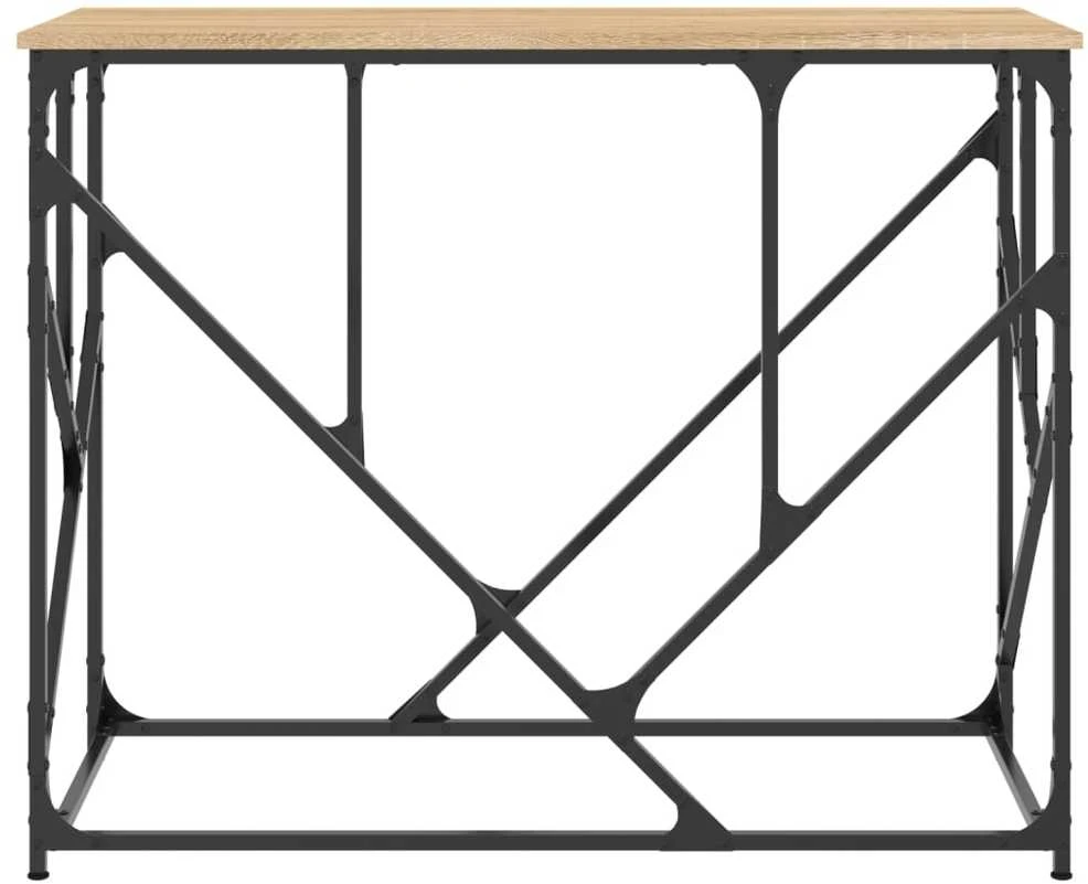 Konsolinis staliukas, ąžuolo, 100x40x80cm, apdirbta mediena