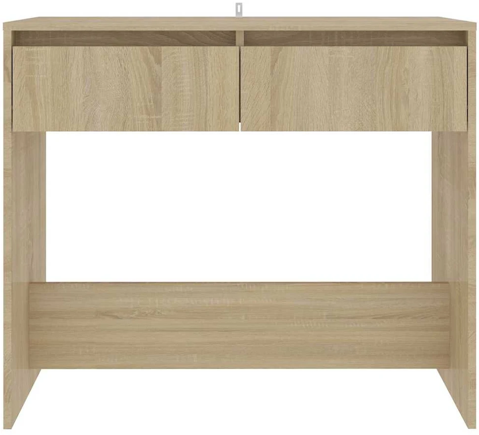 Konsolinis staliukas, ąžuolo, 89x41x76,5cm, apdirbta mediena