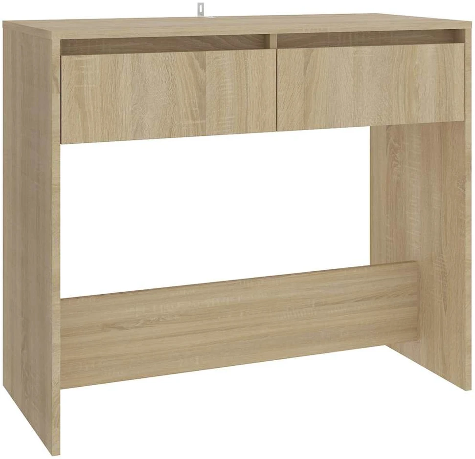 Konsolinis staliukas, ąžuolo, 89x41x76,5cm, apdirbta mediena