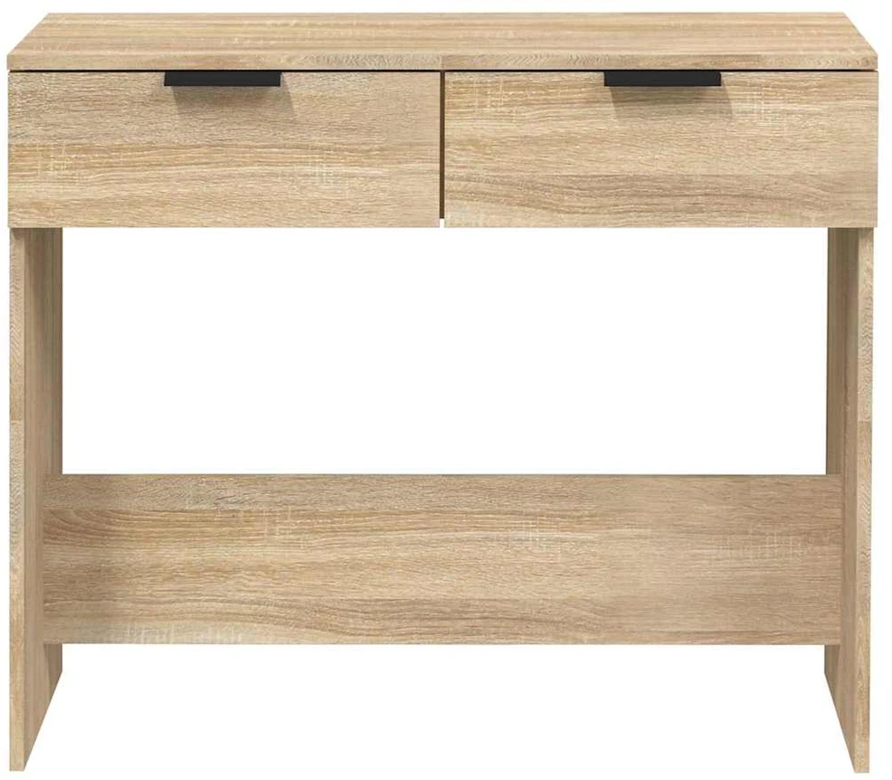 Konsolinis staliukas, ąžuolo, 90x36x75cm, apdirbta mediena