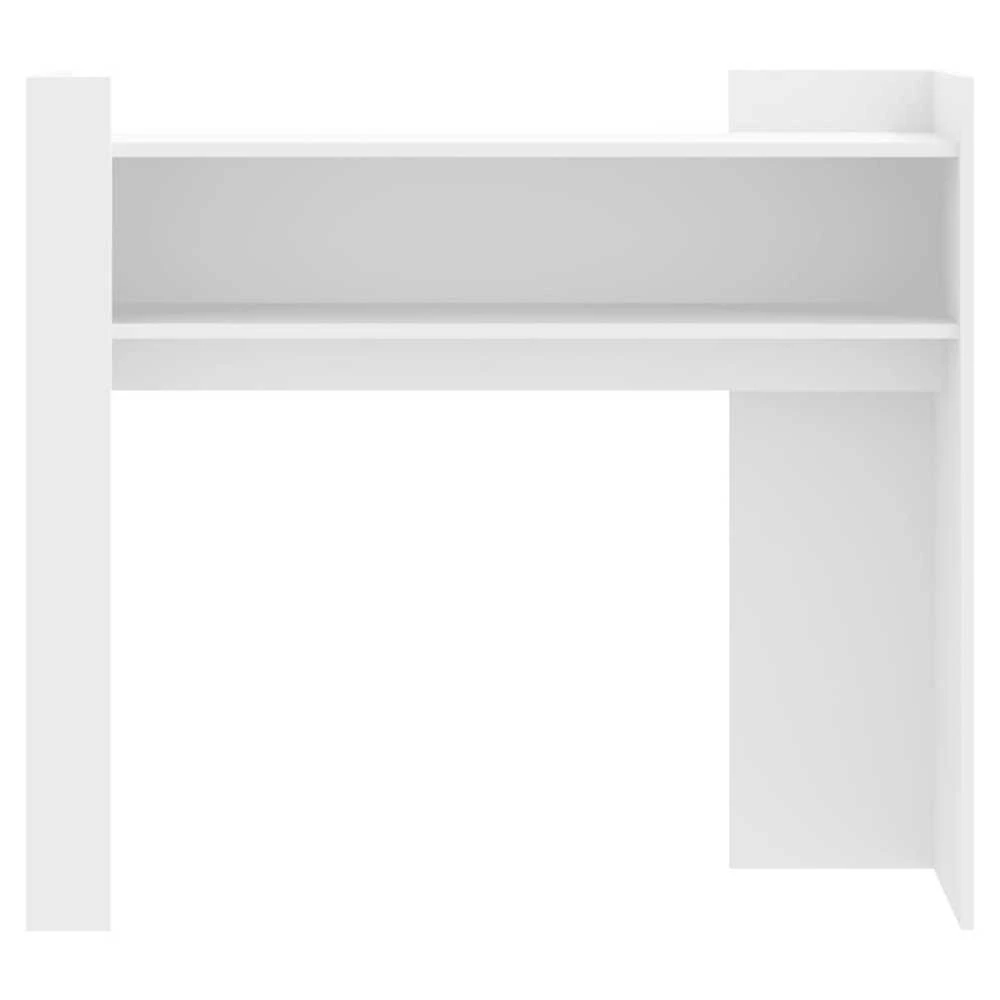 Konsolinis staliukas, baltas, 100x35x90cm, apdirbta mediena