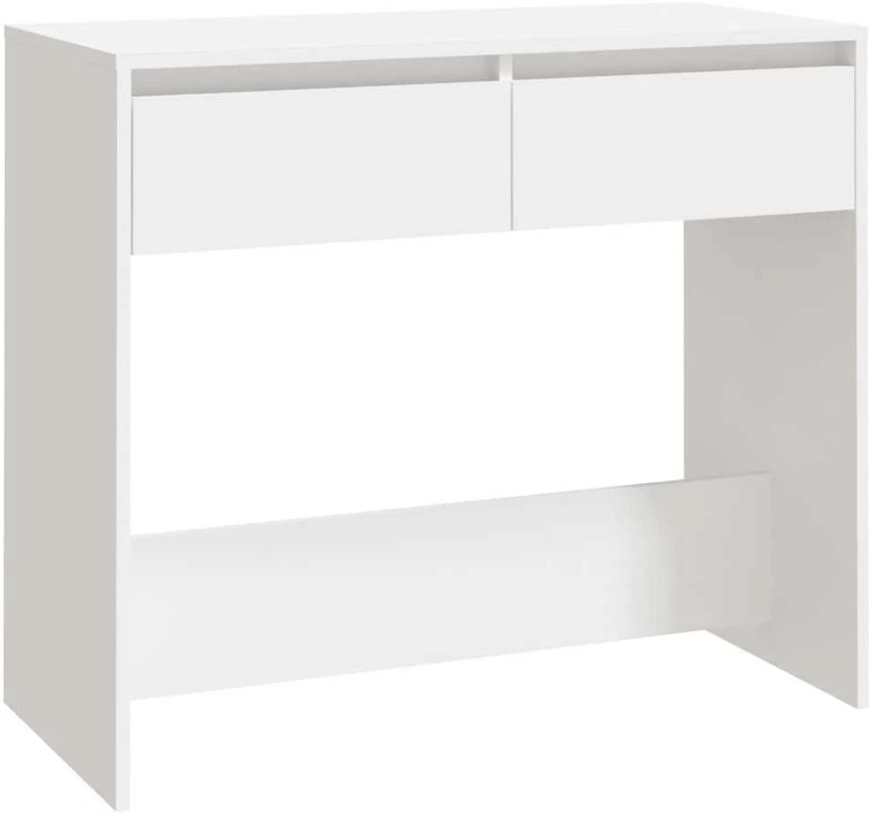 Konsolinis staliukas, baltos spalvos, 89x41x76,5cm, plienas