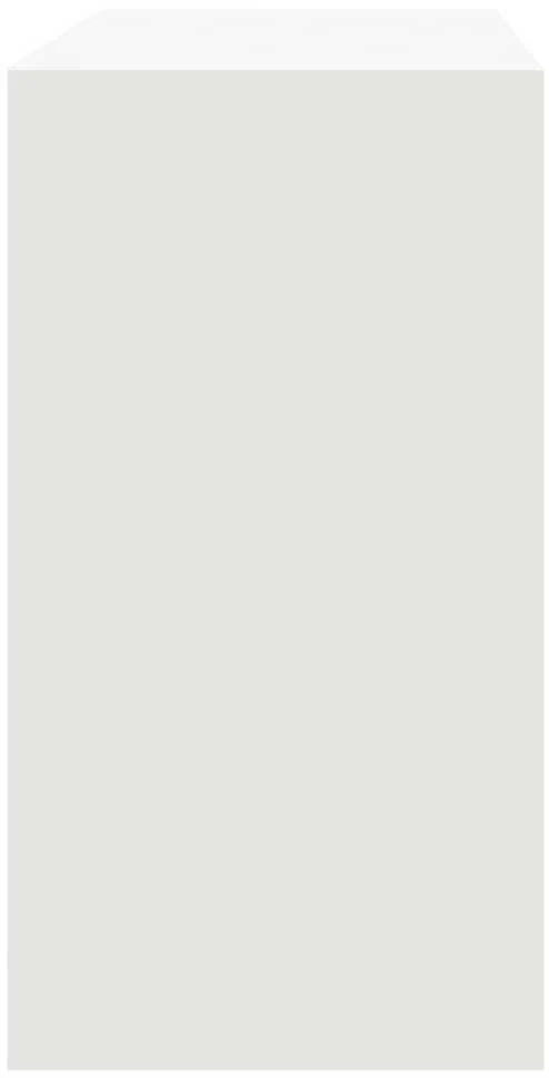Konsolinis staliukas, baltos spalvos, 89x41x76,5cm, plienas
