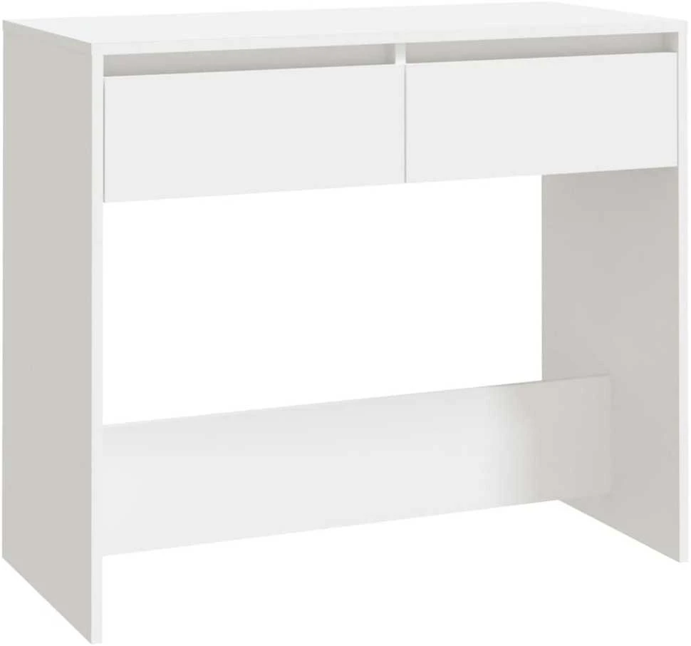 Konsolinis staliukas, baltos spalvos, 89x41x76,5cm, plienas