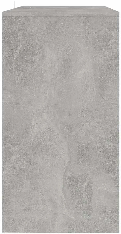 Konsolinis staliukas, betono, 89x41x76,5cm, apdirbta mediena
