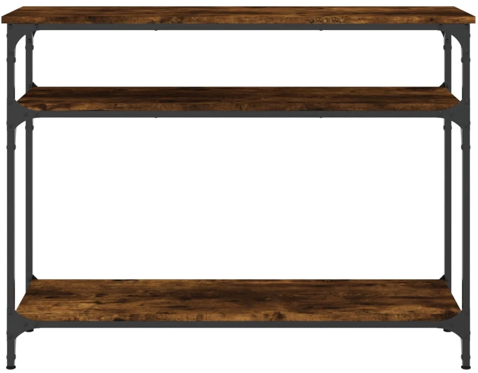 Konsolinis staliukas, dūminio ąžuolo, 100x29x75cm, mediena