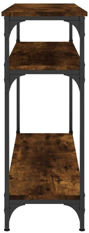Konsolinis staliukas, dūminio ąžuolo, 100x29x75cm, mediena