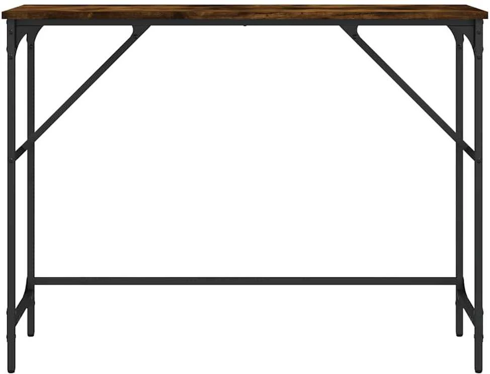 Konsolinis staliukas, dūminio ąžuolo, 100x32x75cm, mediena