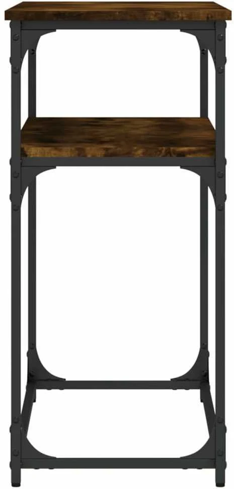 Konsolinis staliukas, dūminio ąžuolo, 100x35,5x75cm, mediena
