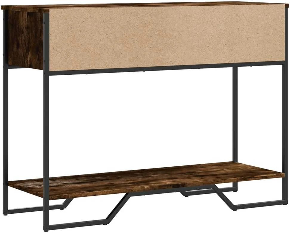 Konsolinis staliukas, dūminio ąžuolo, 100x35x74,5cm, mediena