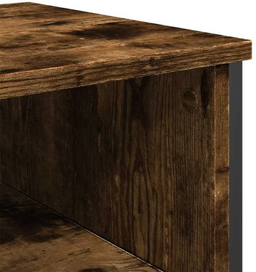Konsolinis staliukas, dūminio ąžuolo, 100x35x74,5cm, mediena