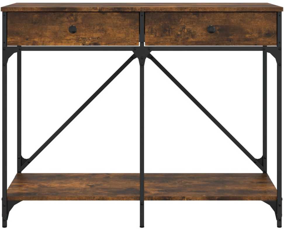 Konsolinis staliukas, dūminio ąžuolo, 100x39x78,5cm, mediena