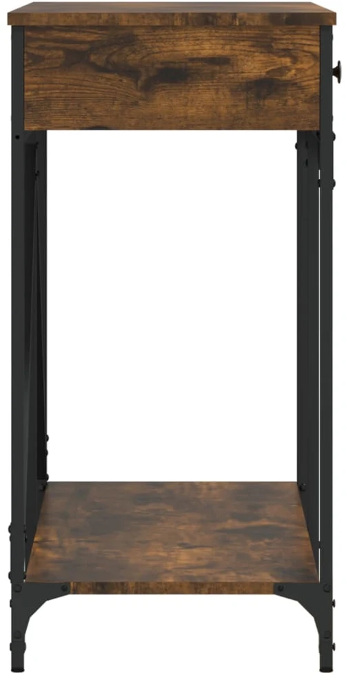 Konsolinis staliukas, dūminio ąžuolo, 100x39x78,5cm, mediena