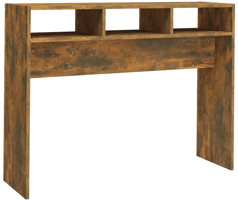 Konsolinis staliukas, dūminio ąžuolo, 105x30x80cm, mediena