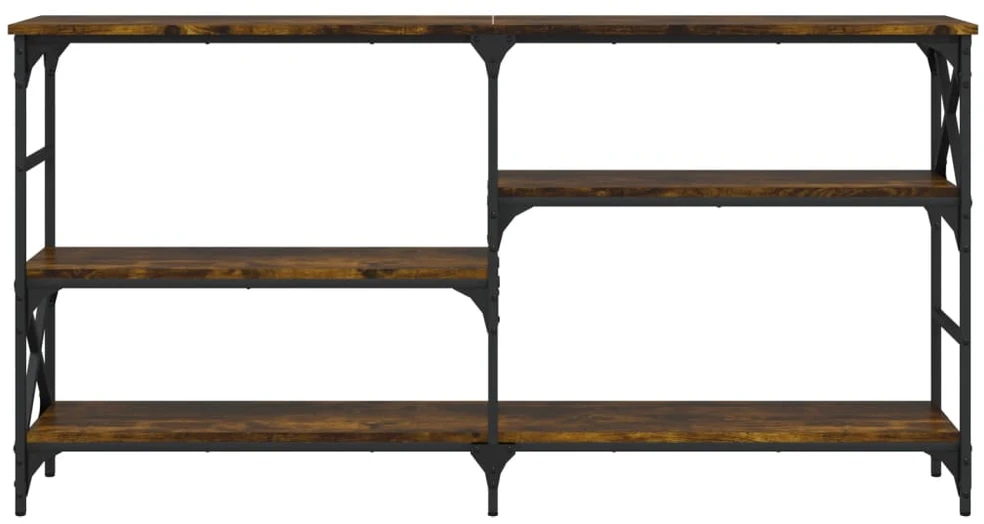 Konsolinis staliukas, dūminio ąžuolo, 150x29x76,5cm, mediena