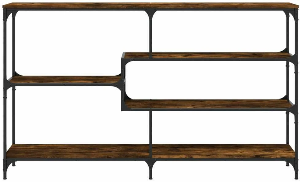 Konsolinis staliukas, dūminio ąžuolo, 160x32x95cm, mediena