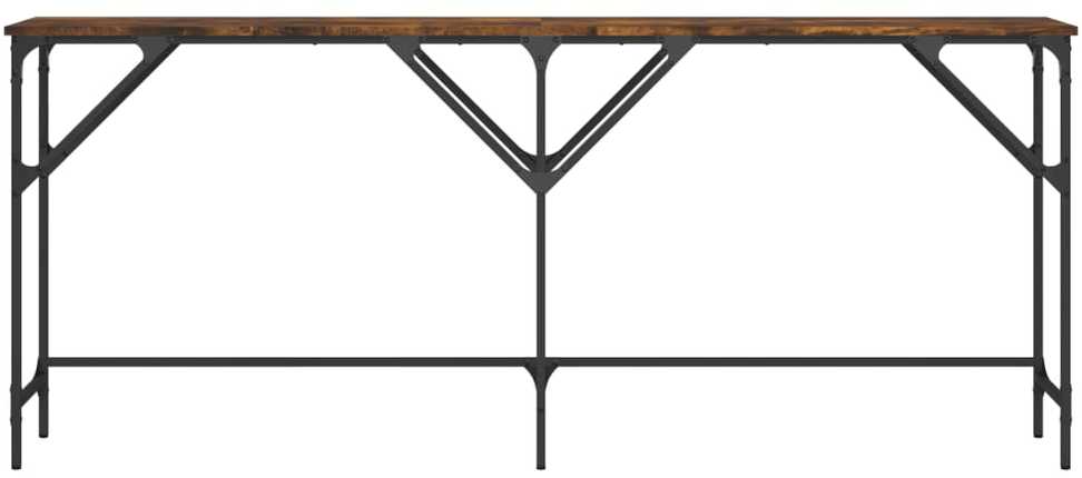 Konsolinis staliukas, dūminio ąžuolo, 180x29x75cm, mediena