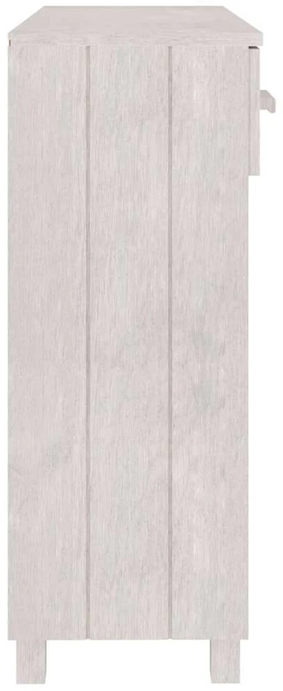 Konsolinis staliukas HAMAR, baltas, 90x35x90cm, pušies masyvas