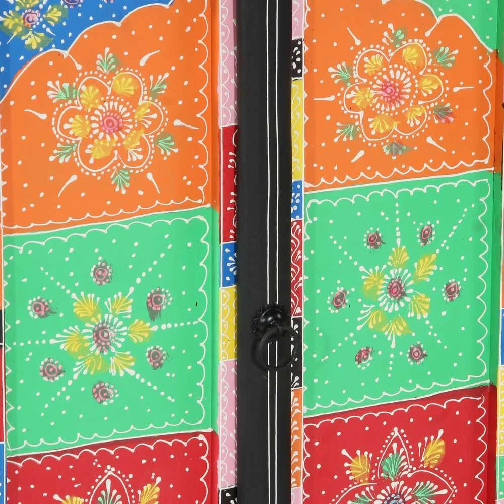 Konsolinis stalas su lentyna Įvairiaspalvis 50 x 30 x 70 cm