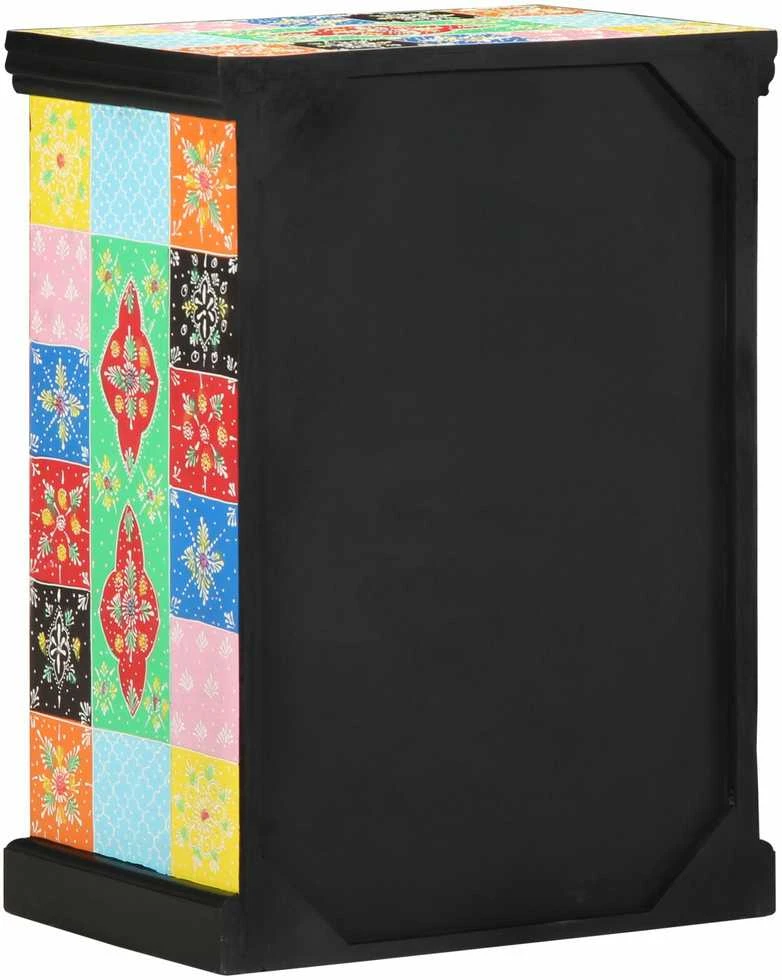 Konsolinis stalas su lentyna Įvairiaspalvis 50 x 30 x 70 cm