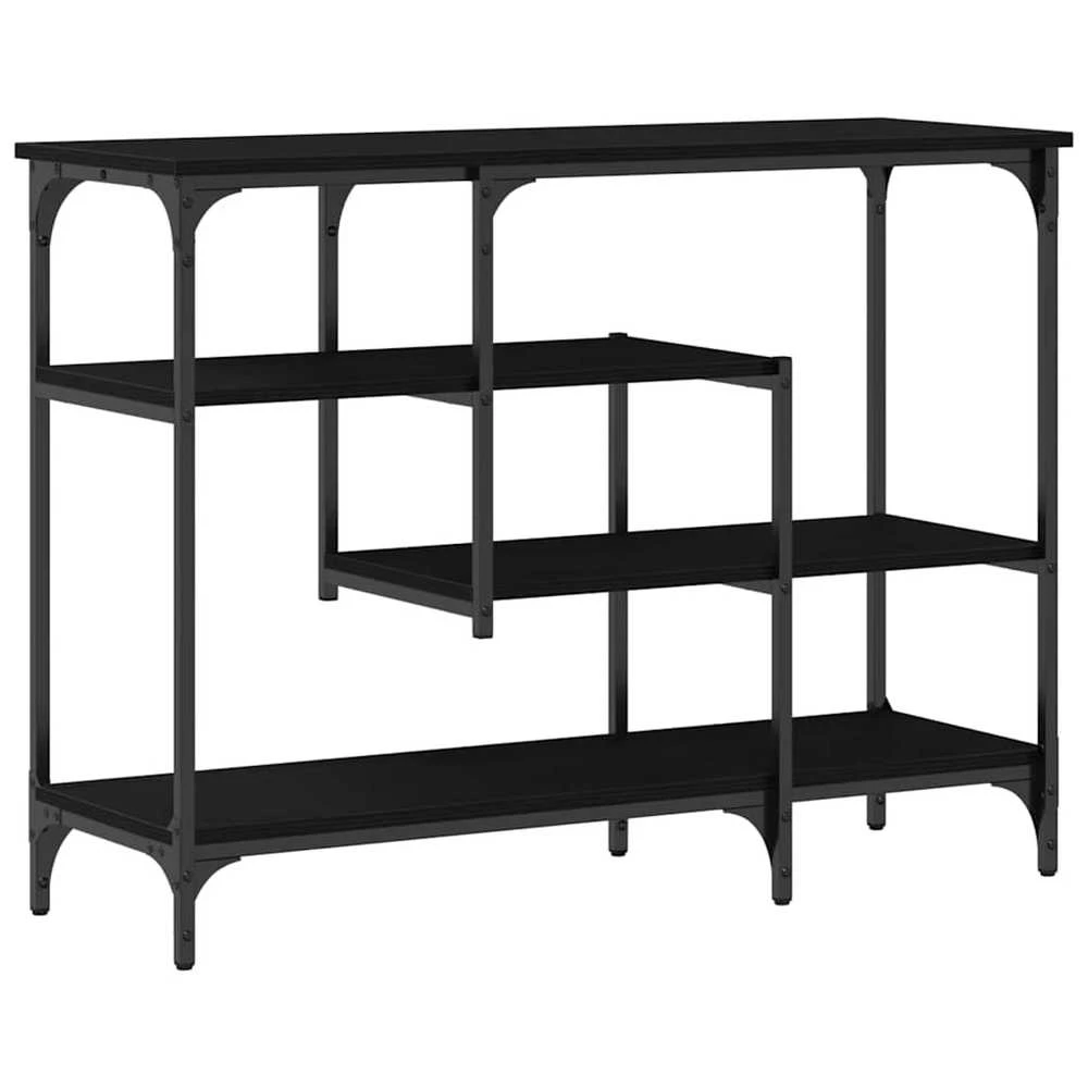 Konsolinis stalas juoda ąžuolo 100 x 35 x 75 cm